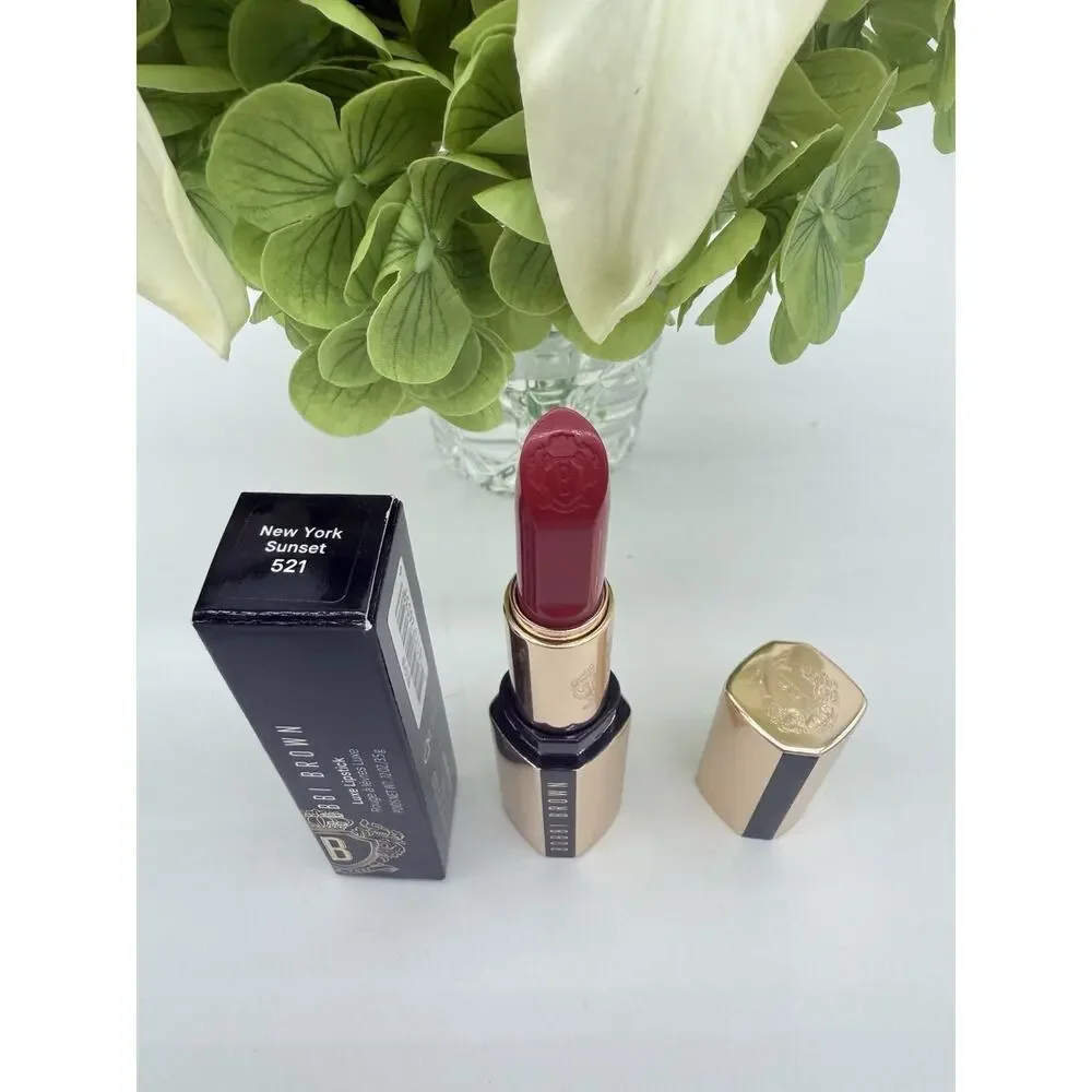 Bobbi Brown Luxe Lipstick New York Sunset 521 Full SIze 0.12 oz / 3.5g
